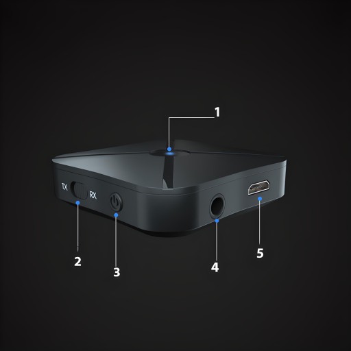 VYSIELAČ BLUETOOTH ADAPTÉR PRIJÍMAČ + VYSIELAČ