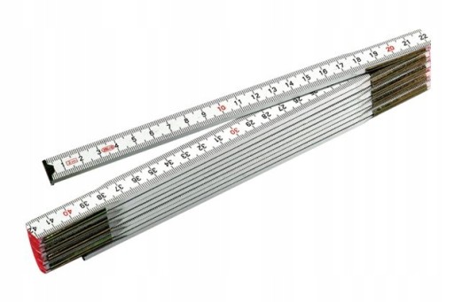 Krajčírsky meter Skladací krajčírsky meter Stalco 1m