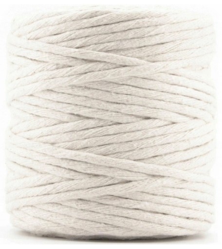 MACRAME STRING 5mm PRÍRODNÁ BAVLNA PRE ANJELSKÉ TWISTED ECRU 100m