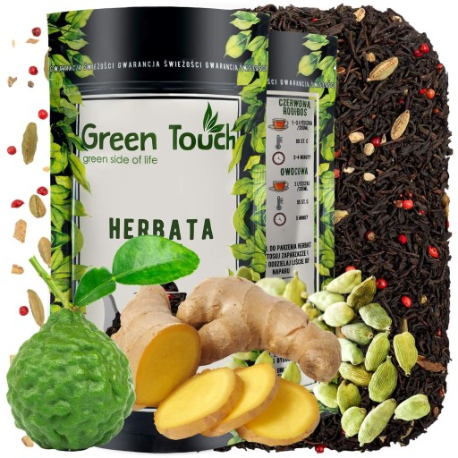 Earl Grey Pikantný cejlónsky čierny čaj, hrejivý, kardamón, zázvor, 50 g