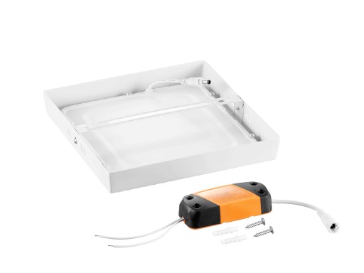 Prisadené LED stropné svietidlo, svietidlo 12x12 6W 4000K