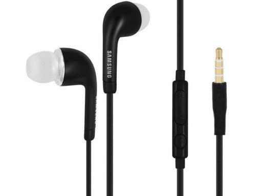 Káblové slúchadlá do uší Samsung EHS64AVFBE Mini jack 3,5 mm mikrofón