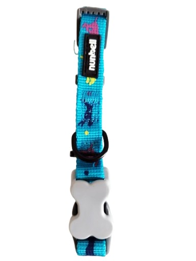 Látkový obojok pre PSA MAČKU, malý, patentný, odolný, pevný, 25-40 cm