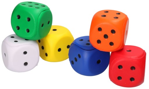 PENOVÁ KOCKA 6cm 7353