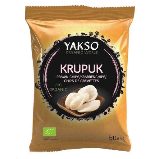 Bio krevetové lupienky 60g
