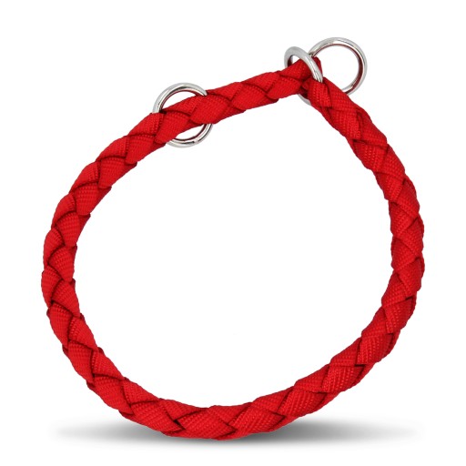 Obojok Cavo, M: 39–45 cm/Ø 12 mm, červený
