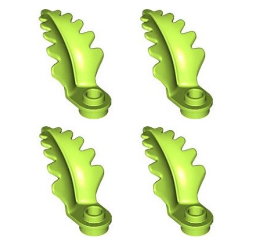 LEGO Plants - Leaf Fern Palm Lime Lime 6438450 2682 - 4 ks