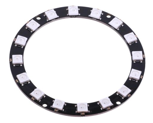 922 RGB prsteň 16xLED WS2812B 5050 prsteň Arduino
