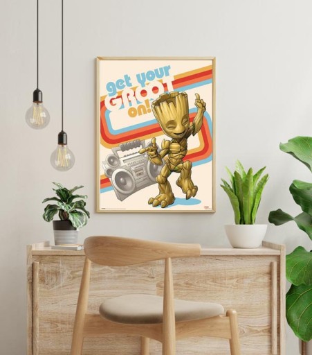 Guardians of the Galaxy Get Your Groot On - Plagát