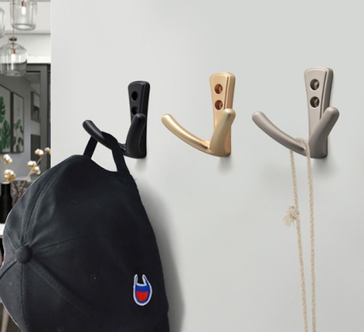 Vešiak na nábytok Hook Black