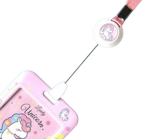 Puzdro na kartu UHOO 7032 Unicorn Lanyard