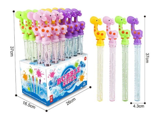 MYDLOVÉ BUBLINY MEČ ŽIRAFA 37cm BBAŃ2254 BIGTOYS MIX 1 ks.