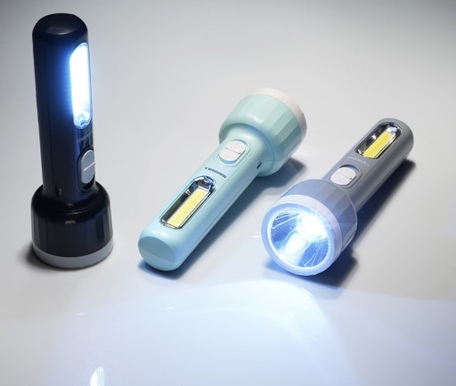 NABÍJAČNÁ BATERKA 2W COB 3W LED 1200mAh USB NABÍJAČNÁ TYROSS TS1856