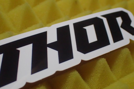 NÁLEPKA THOR MOTOCROSS DAKAR 11,7 x 3 cm