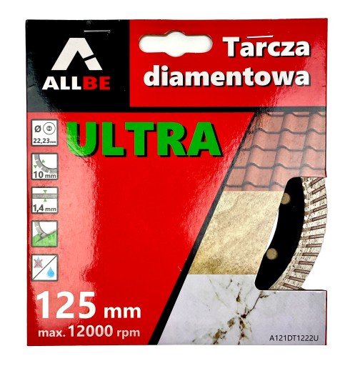 DIAMANTOVÝ DISK PRE ŽELEZOBETÓN 125X10X22,2