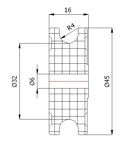 VALCE VALCE fi 45 mm LANOVÝ KÁBEL 8 mm BLOKUJE BLOKY