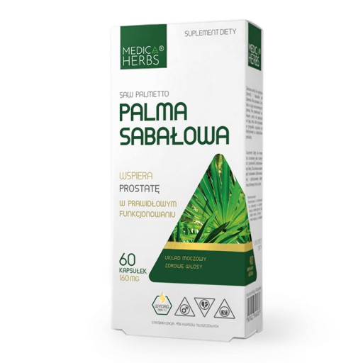 Saw Palmetto SAW PALMETTO Medica Byliny PROSTATA