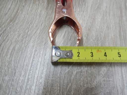 Krokodílie svorky Žaby Príchytky na štartovacie káble 7cm