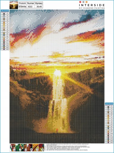 Ručná výšivka Mosaic diamond puzzle