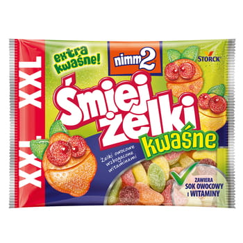 Nimm2 Śmiejżelki kyslý Storck 180 g