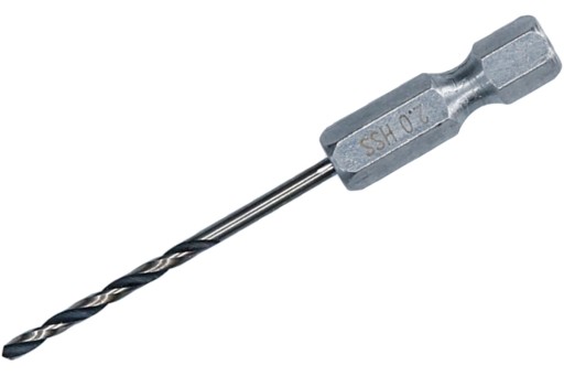 6-bodový vrták do kovu 2,0 mm HSS POINTTEQ BOSCH