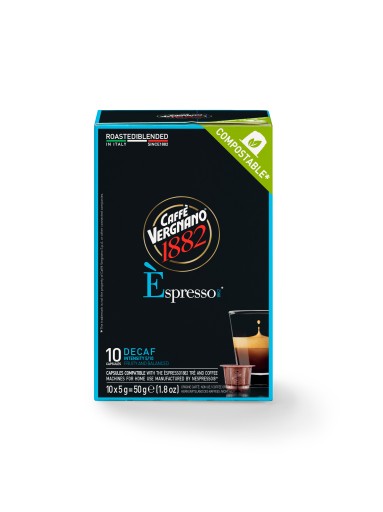 Caffè Vergnano Nespresso Decaf kapsuly 10 ks.