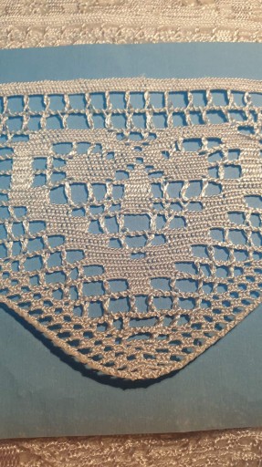 Akrylová čipka 9,5 cm, BIELA