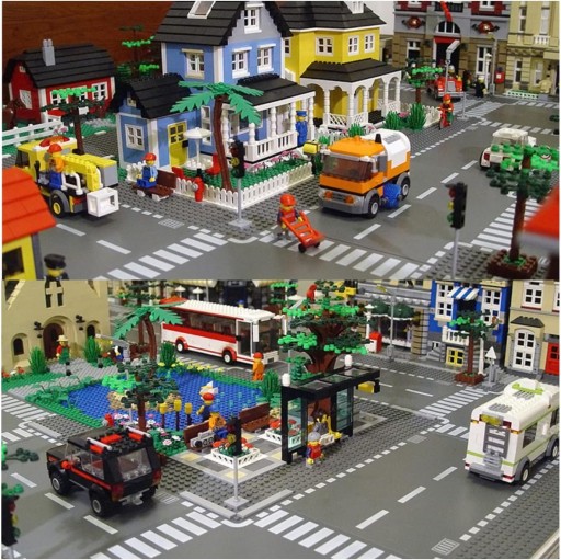 32x32 VEĽKÁ STAVEBNÁ DOSKA CITY CREATOR BLOCKS