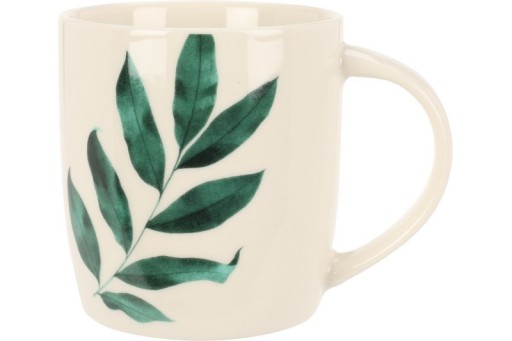 Porcelánový hrnček 325 ml Exotický list