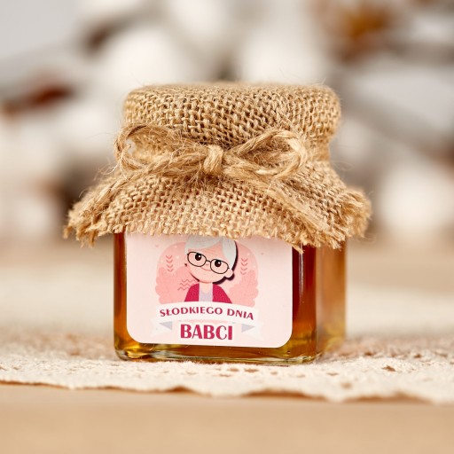 Darček ku dňu starej mamy Dóza na med dedko s medom 120 ml