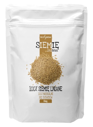 Zlaté ľanové semienko 1kg 1000g / BIOSWENA