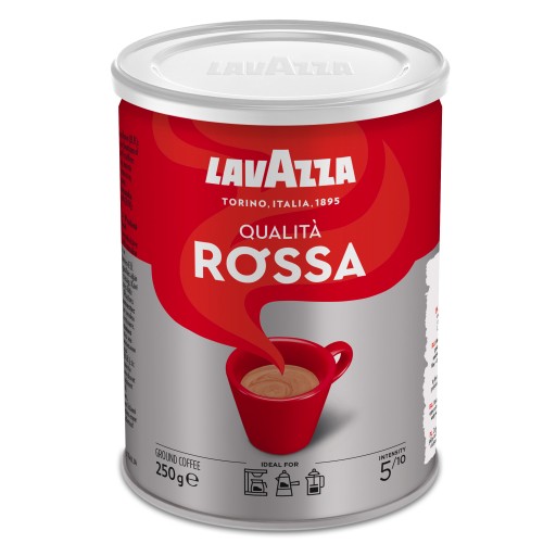 Lavazza Qualita Rossa káva mletá 250g - plechovka