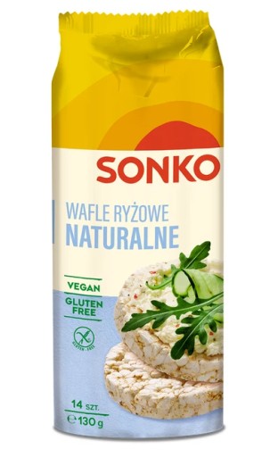 Sonko Classic Natural ryžové oblátky 130 g (14 ks)