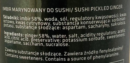Asia Kitchen Nakladaný biely zázvor 360g