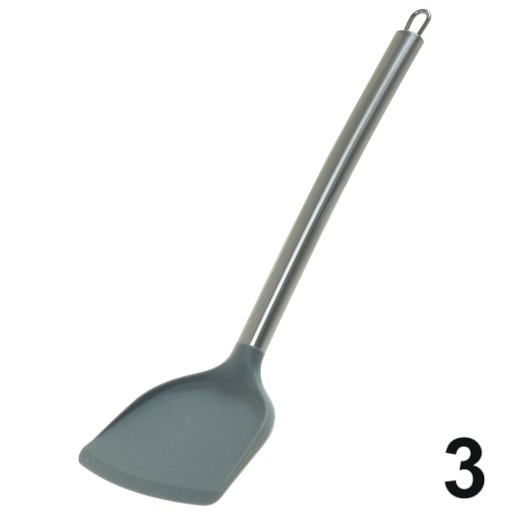 Silikónová stierka, kuchynská stierka na panvice, teflónová 34 cm