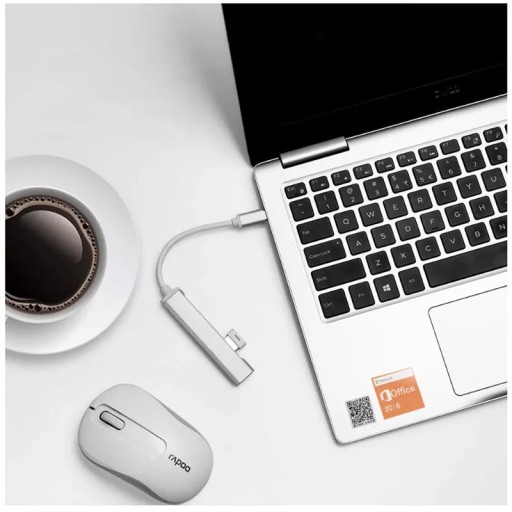 HUB ADAPTÉR 4 x USB-A 3.0 USB-C TYP-C SLIM