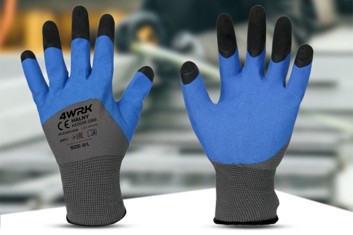 PRACOVNÉ RUKAVICE Hrubé latexové rukavice DOUBLE LATEX XL-10