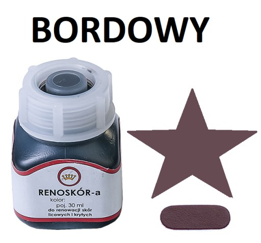 FARBA NA RENOLEŽU KOŽENKA bordová