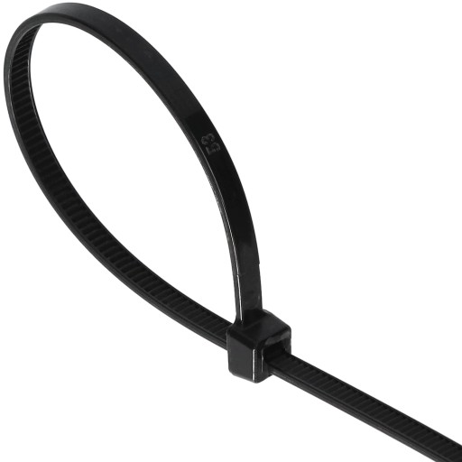 Káblové svorky Sťahovacie pásky Sťahovacie pásky 100 ks. 4,8 mm x 200 mm čierna