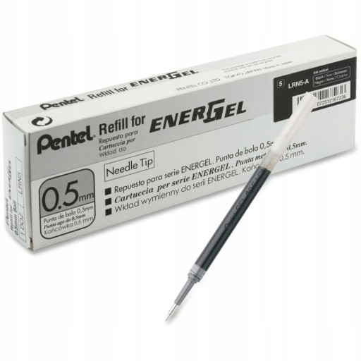 Náplň Pentel Energel 0,5 mm LRN5 čierna