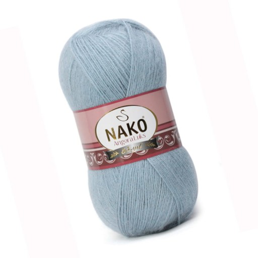 Nako Angora Luks 12408 Modrá