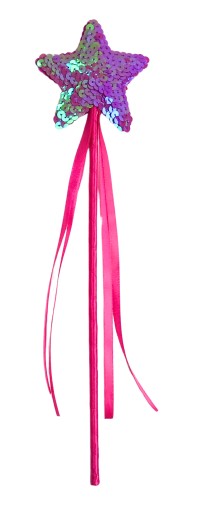 WAND, hviezda, flitre, VÍLA, WIZARD, SORCERESS, pink