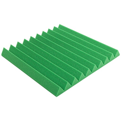 3D akustická nástenná rohož klinová hrubá zelená stropná doska stropná kazeta