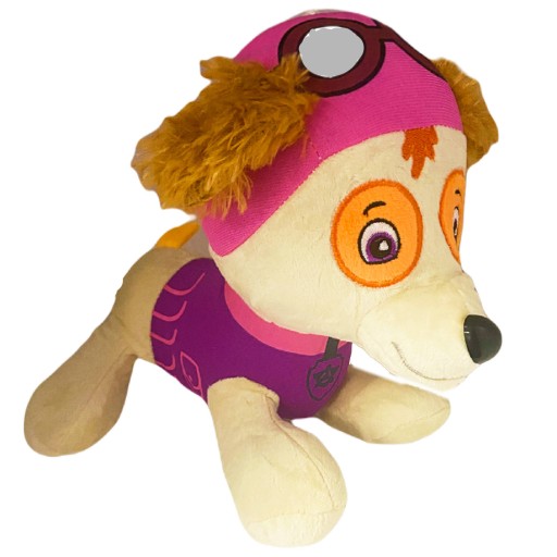 Tlapková patrola SKYE VEĽKÝ PLYŠOVÝ MASKOT 24CM ROZPRÁVKOVÝ PLYŠOVÝ MAZLÍČEK