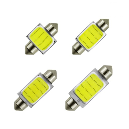 Žiarovky C3W/C5W/C10W - LED COB! 31 mm