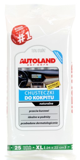 NATURAL COCKPIT WIPERS XL AUTOLAND