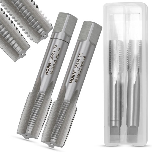 M14 RUČNÝ ZÁVIT M14x1,25mm 2 ks DIN-2181/2P