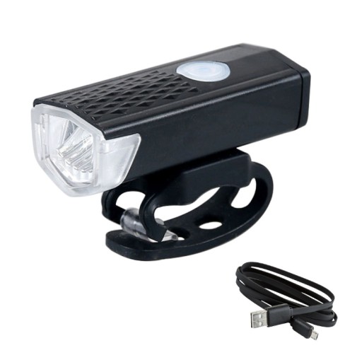 SET PREDNÉ LED SVETLO NA BICYKEL + ZADNÉ SVETLO