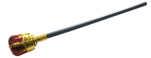 Kostým The King's King's Queen's Royal Scepter for the Betlehem Hra, zlatý