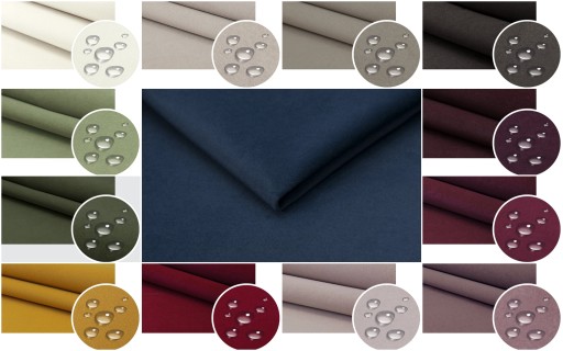 POTAHOVÁ LÁTKA HRUBÝ VELUR MATNÝ VELVET POTAHOVÝ MATERIÁL 23 farieb